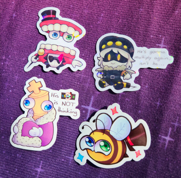 Glitch Prod. Stickers