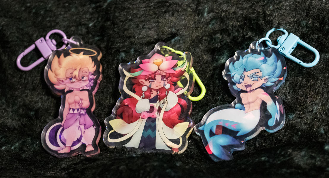 Dragon Ball x Cookie Run Acrylic Keychains Dragon Ball x Cookie Run Acrylic Keychains
