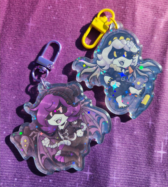 Uzi & N Keychains