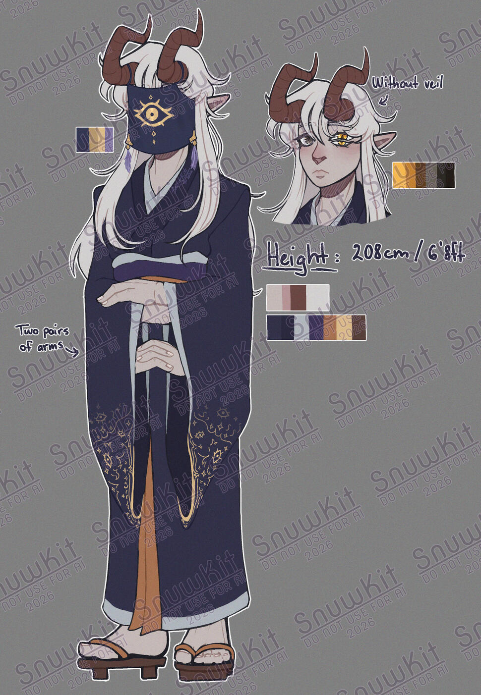 Character Reference Sheet Commission